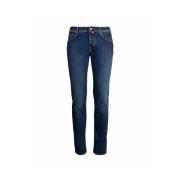 Super Slim Fit Nick Slim Broek Jacob Cohën , Blue , Heren