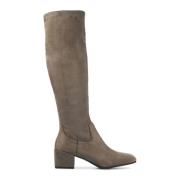 Taupe Suède Laarzen Lamica , Beige , Dames