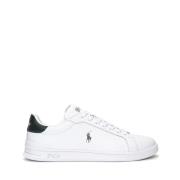 Witte casual leren sneakers voor heren Polo Ralph Lauren , White , Her...
