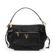 Pre-owned Nylon prada-bags Prada Vintage , Black , Dames