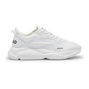 Leon Runn Stijlvol Cvpuw Hugo Boss , White , Dames