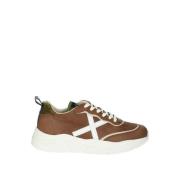 Bruin/Wit Synthetische Sneakers voor Heren Munich , Brown , Heren