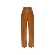 Trousers Nanushka , Brown , Dames