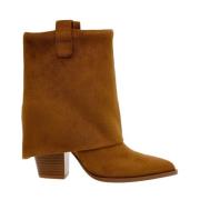 Suède Enkellaarzen Steve Madden , Brown , Dames