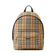 Archief Beige Rugzak Burberry , Beige , Heren