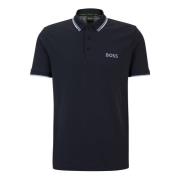 Premium Kwaliteit Golf Polo Shirt Hugo Boss , Blue , Heren