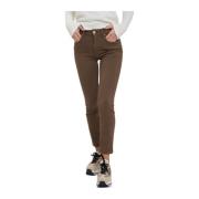 Sabrina Skinny Bull Jeans Pinko , Green , Dames