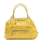 Gele Stoffen Handtas Tod's , Yellow , Dames