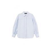 Cipro Shirt - 100% Katoen Sportmax , Blue , Dames