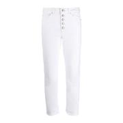 Cropped broek Dondup , White , Dames