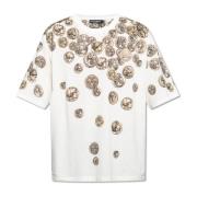 Bedrukt T-shirt Dolce & Gabbana , White , Heren