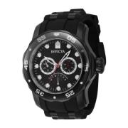 Pro Diver Quartz Horloge - Zwarte Wijzerplaat Invicta Watches , Black ...