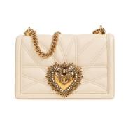 ‘Devotion Medium’ schoudertas Dolce & Gabbana , Beige , Dames