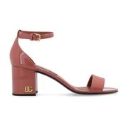 Sandalen met hak Dolce & Gabbana , Pink , Dames