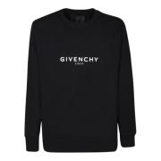 Zwart Slim Fit Sweatshirt Givenchy , Black , Heren