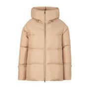 Dons Puffer Jas Windsor , Beige , Dames