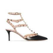 Rockstud Caged Pumps Valentino Garavani , Black , Dames