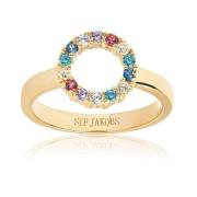 Biella Piccolo Ring Sif Jakobs Jewellery , Yellow , Dames