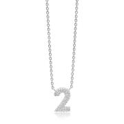 Rhodium-geplateerde Zilveren Ketting Sif Jakobs Jewellery , Gray , Dam...