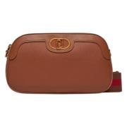 Camel Camera Case Banda Tessuto Liu Jo , Brown , Dames