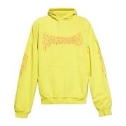 Oversized hoodie Balenciaga , Yellow , Heren