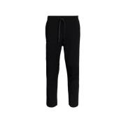 Naadloze zwarte broek AlphaTauri , Black , Heren