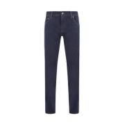 Blauwe Skinny-Fit Denim Jeans Dolce & Gabbana , Blue , Heren