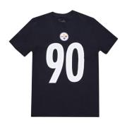 NFL No. 90 Player Pitste Streetwear Nike , Black , Heren