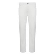 Stretch Denim Jeans Boggi Milano , Beige , Heren