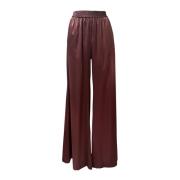 Wide Trousers Gianluca Capannolo , Red , Dames