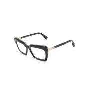 Klassiek Zwart Optisch Montuur Cazal , Black , Dames