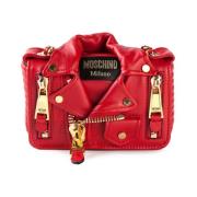 Rode Tassen voor Vrouwen Moschino , Red , Dames