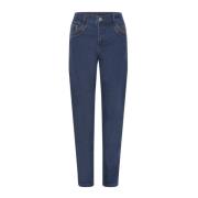 Suzanne Broek met Rits Detail C.Ro , Blue , Dames