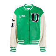 Fallon varsity-stijl bomberjack Stand Studio , Green , Dames