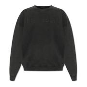Ontspannen passende sweatshirt R13 , Black , Dames