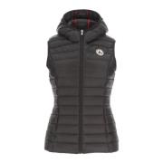 Mali Mouwloze Hooded Puffer Vest - Blijf warm en stijlvol Jott , Black...