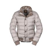 Gewatteerde Bomberjack Moorer , Beige , Heren