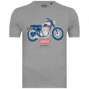 Steve McQueen Exclusieve T-Shirt Barbour , Gray , Heren