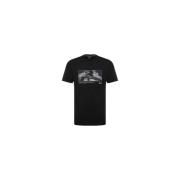 Stijlvolle T-shirts voor mannen en vrouwen Hugo Boss , Black , Heren