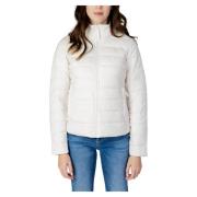Solid Diann Puffer Jas Guess , White , Dames