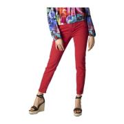 Jeans gewoon voor- en achterzakken Desigual , Red , Dames