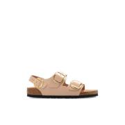 ‘Milano Big Buckle’ sandalen Birkenstock , Beige , Dames