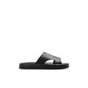 ‘Dolce’ slides Salvatore Ferragamo , Black , Heren