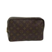 Pre-owned Canvas louis-vuitton-bags Louis Vuitton Vintage , Brown , Da...