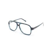 Blauw Optisch Montuur Stijlvol en veelzijdig Moscot , Blue , Unisex