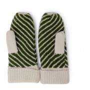 Gebreide Wanten uit de Herfst/Winter Collectie Only , Green , Dames