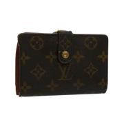 Pre-owned Canvas wallets Louis Vuitton Vintage , Brown , Dames