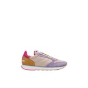 Leren en Stoffen Sneakers Hoff , Multicolor , Dames