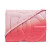 Schoudertas met logo Dolce & Gabbana , Pink , Dames