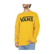 Sweatshirt Hoodies Vans , Yellow , Heren